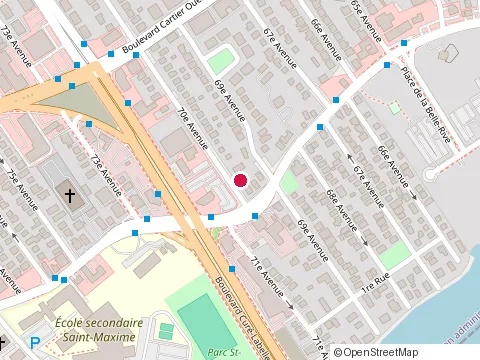 Location of Edmond Irani Law Office at 297 70E Av, Laval