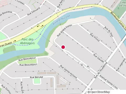 Location of Edna Kercy Assurance at 144 avenue Sainte-Croix, Victoriaville
