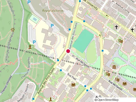 Location of Education Graduate Students' Society (Egss) Mc Gill University at 612-3700 Rue Mctavish, Montréal
