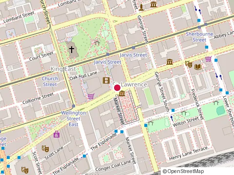 Location of Metro at 80 Front Street East, Toronto