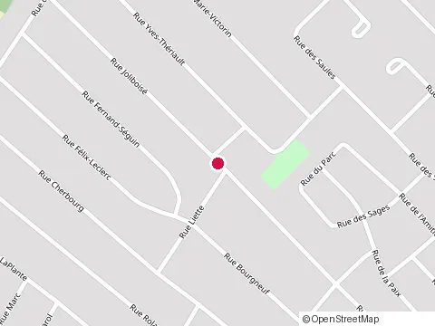 Location of Efb Électrique Inc at 210 Rue Joliboise, Lavaltrie