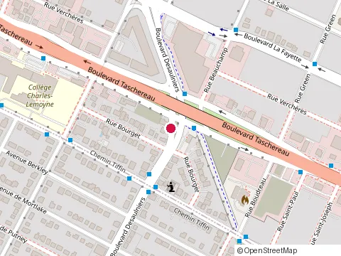 Location of Effitaxes at 1401 boulevard Desaulniers, Longueuil