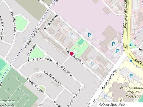 Location of Egerco Inc. at 575 Rue du Roussillon, Longueuil