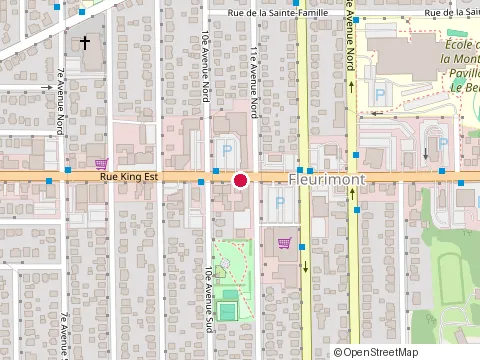 Location of Eggsfruits King Est at 790 Rue King E, Sherbrooke