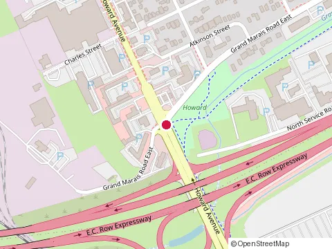 Emplacement de Metro au 3100 Howard Ave, Windsor