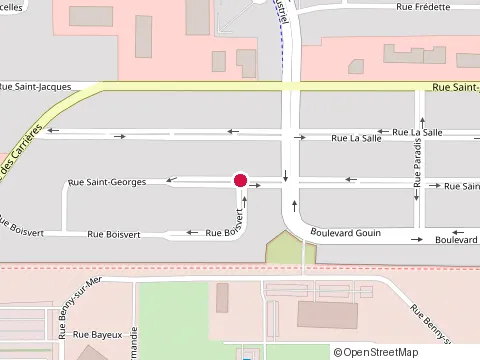 Location of Egv Construction at 650 Rue Boisvert, Saint-Jean-sur-Richelieu