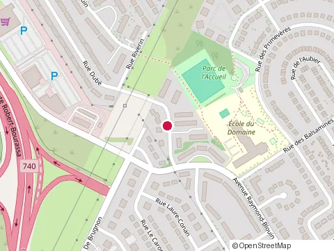 Location of Einiun at 1689 du Marais St Local 300, Québec
