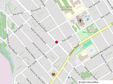 Location of Ekinøxe Esthétique Spécialisée at 2377 avenue du Bourg-Royal, Québec