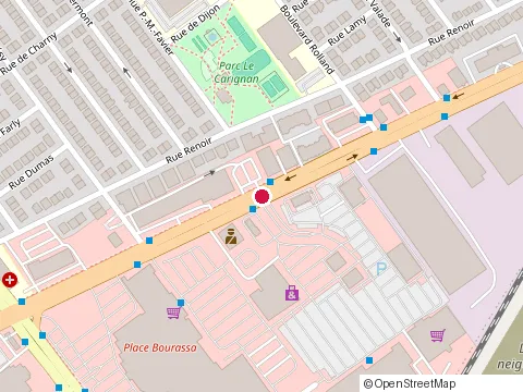 Location of El Asadero at 6025A Boulevard Henri-Bourassa E, Montréal