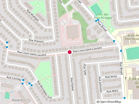Location of El Renovation at 555 Rue Parker, Gatineau