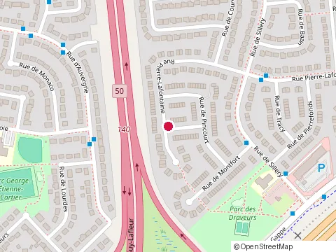 Location of Élagage Simplicio at 173 Rue Pierre-Laporte, Gatineau