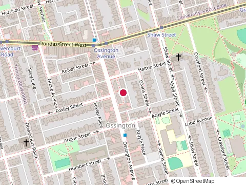 Location of Metro At West Queen West at 1230 Queen St W, Toronto