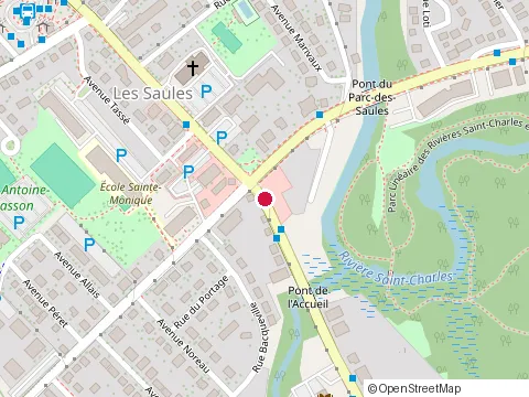 Location of Élastek at Boulevard Masson, Québec