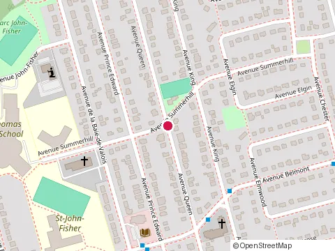 Location of Electrilex Inc. at 88 avenue Queen, Pointe-Claire