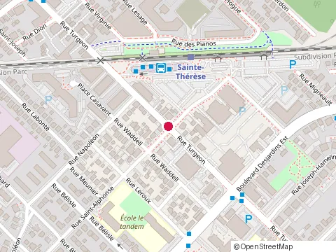 Location of Electrique Alain Bouvrette at 139 Rue Turgeon, Sainte-Thérèse