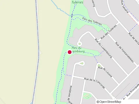 Location of Électrique North at 2014 Rue du Luxembourg, Sainte-Julie