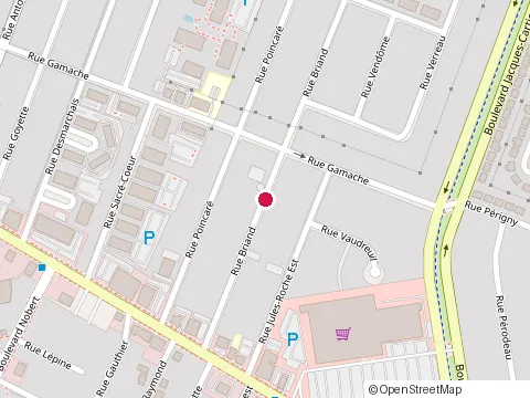Location of Électro Portes Services Inc at 91 Rue Briand, Longueuil