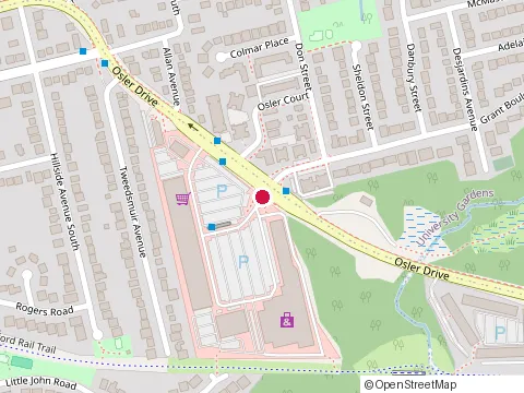 Location of Metro Pharmacy at 119 Osler Dr, Dundas