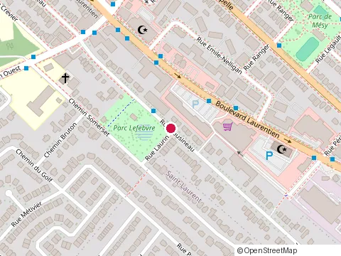 Location of Elico Masonry at 12092 Rue Cousineau, Montréal