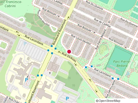 Location of Elipco Inc at 5819 Rue Albert-Malouin, Montréal