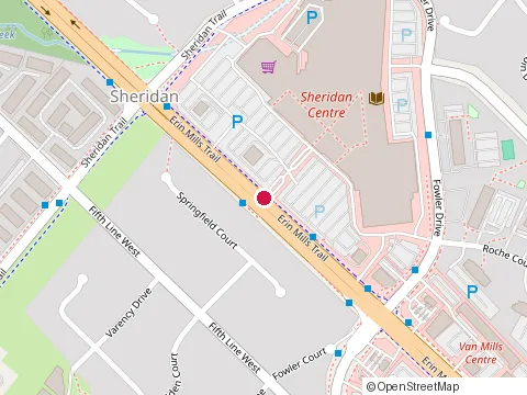 Location of Metro Pharmacy at 2225 Erin Mills Pky, Mississauga