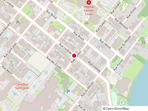 Location of Elite Compagnie d'Assurance at 578 Rue Lindsay #100, Drummondville