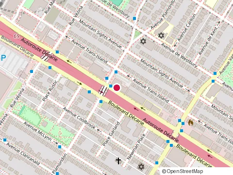 Location of Elixir Auto at 6405 Decarie Blvd, Montréal