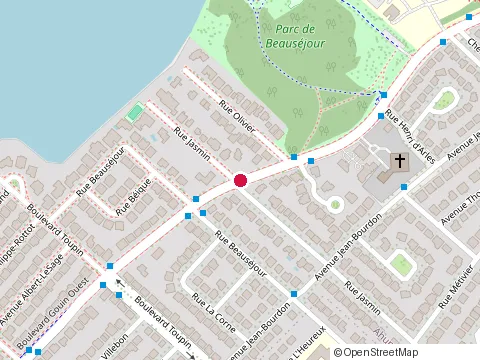 Location of Elka Groupe Inc at 12260 Rue Jasmin, Montréal