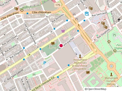 Location of Elli Restaurant at 815 Rue Saint-Augustin, Québec