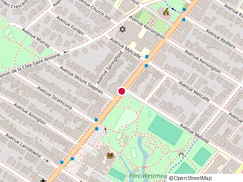 Location of Elman Meryl Dr at 4465 Sherbrooke St W, Westmount