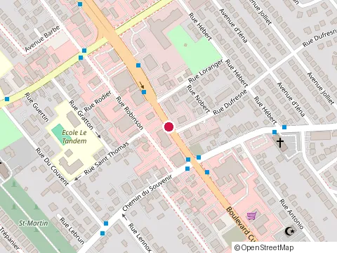 Location of Em Cpa Inc. at Bd du Curé-Labelle #203, Laval