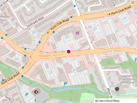 Location of Metro Southgate at 2515 Bank St, Ottawa