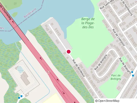 Location of Embellissement Paysager la at 1064 Rue de Bordeaux, Laval