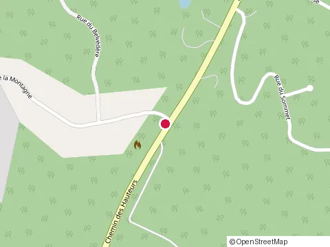 Location of Embellissement Vert et Blanc at 1293 chemin des Hauteurs, Saint-Hippolyte