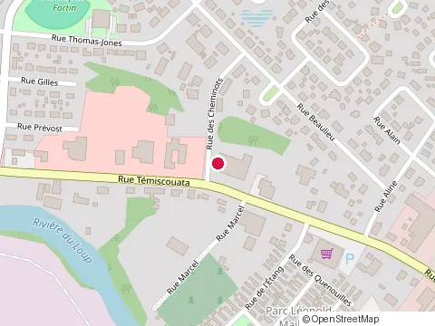 Location of Embellissements Rivière-du-Loup at 373 Rue Témiscouata, Rivière-du-Loup