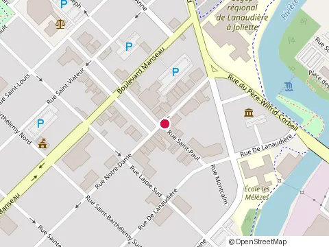 Location of Emhoni Déjeuner & Café at 372 Rue Notre Dame, Joliette