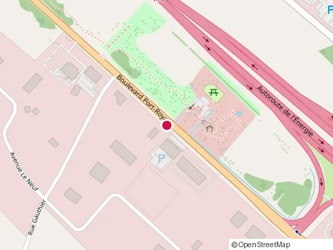 Location of Émilie Berthiaume Comptabilité at 1030 Boulevard Port Royal, Bécancour