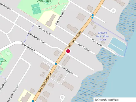 Location of Emily Pion Orthotherapis at 818 Rue Notre-Dame, Repentigny