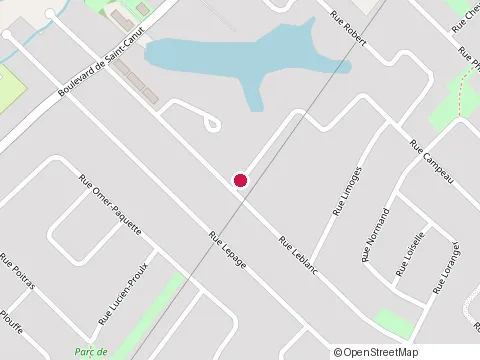 Location of Émondage Gl at 14121 Rue Leblanc, Mirabel