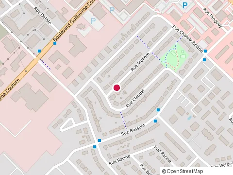 Location of Émondage J Demers Inc. at 15 Rue Moliere, Levis