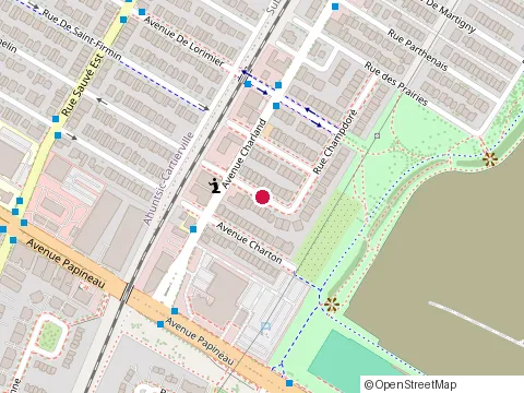 Location of Emondage Kl Inc. at 9478 Avenue Hamelin, Montréal