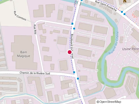 Location of Ems at 362 Bd Industriel, Saint-Eustache