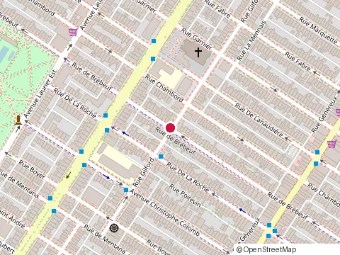 Location of Encadrement Savoie Inc at 1209 Rue Gilford, Montréal