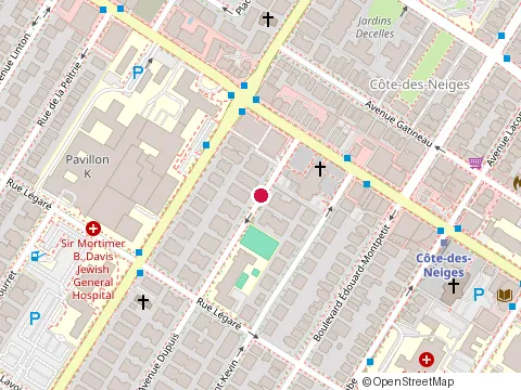 Emplacement de Endovision Clinic (Colonoscopy And Gastroscopy Clinic) au 3715 Avenue Dupuis, Montréal