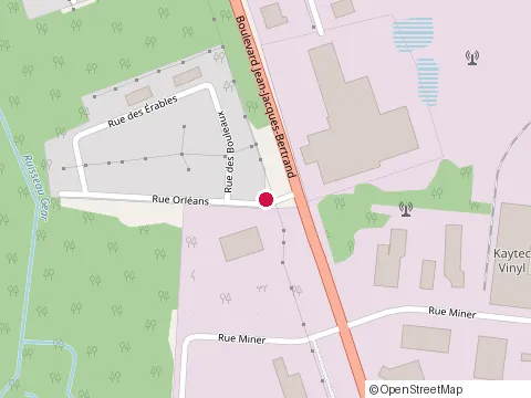 Location of Enerquin Air Inc at 101 Rue Orléans, Cowansville