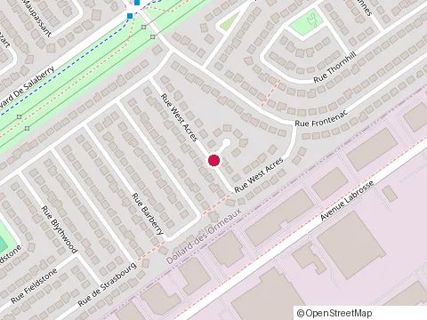 Location of Enterprises Bormic at 311 Rue West Acres, Dollard-Des-Ormeaux