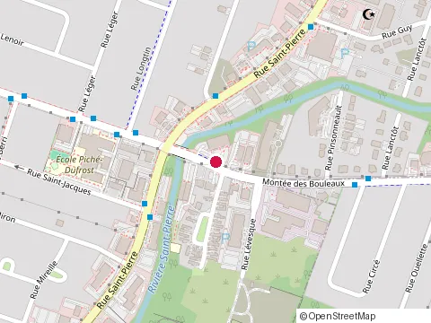 Location of Enterprises d'Elec C Bedard at 64 Rue Pinsonneault, Saint-Constant