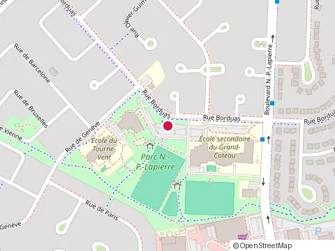 Location of Enterprises Electriques Cmh at 2105 Rue Borduas, Sainte-Julie