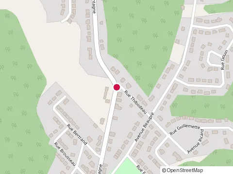 Location of Enterprises Elie Grenier Inc at 2912 avenue de la Montagne, Shawinigan