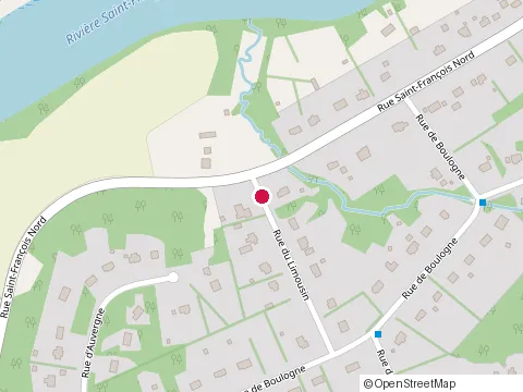 Location of Enterprises l Richard Inc at 1003 Rue du Limousin, Sherbrooke